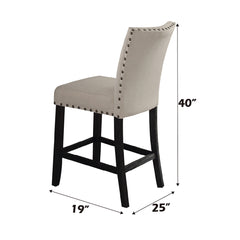 Nolan Counter Height Chair (Set-2) - Ornate Home