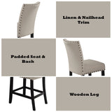 Nolan Counter Height Chair (Set-2) - Ornate Home