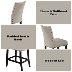 Nolan Counter Height Chair (Set-2) - Ornate Home