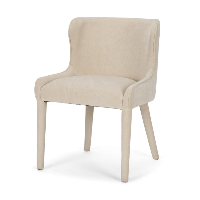 Nolan Cream Wingback Dining Side Chair (Set of 2) - Ornate Home