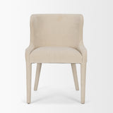 Nolan Cream Wingback Dining Side Chair (Set of 2) - Ornate Home