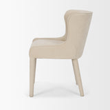 Nolan Cream Wingback Dining Side Chair (Set of 2) - Ornate Home