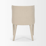 Nolan Cream Wingback Dining Side Chair (Set of 2) - Ornate Home