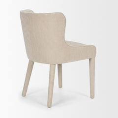 Nolan Cream Wingback Dining Side Chair (Set of 2) - Ornate Home