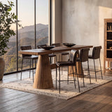 Nolan Mission Brown 118" Rectangular Bar Table