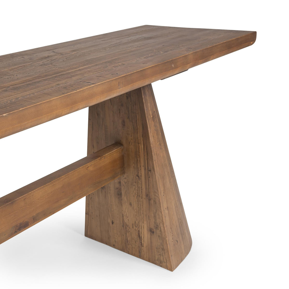 Nolan Mission Brown 118" Rectangular Bar Table