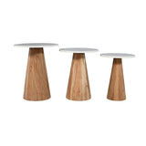Nolan Natural 3-Pc Table Set - Ornate Home