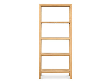 Nolan Natural Bookcase - Ornate Home