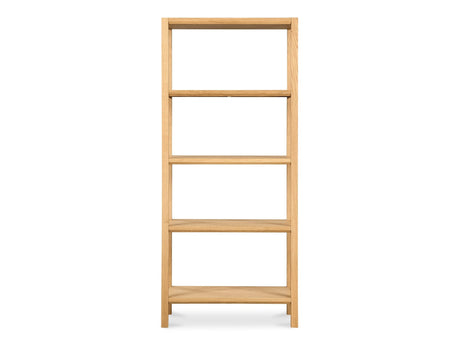 Nolan Natural Bookcase - Ornate Home