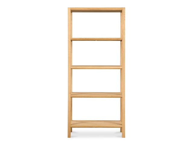 Nolan Natural Bookcase - Ornate Home