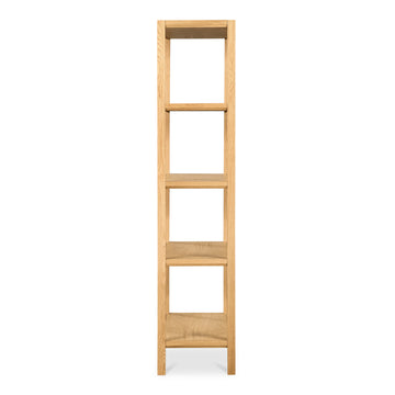 Nolan Natural Bookcase - Ornate Home
