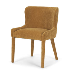Nolan Rust Wingback Dining Side Chair (Set of 2) - Ornate Home