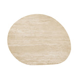 Nolfi Yellow Travertine/Brown Oak End Table - Ornate Home