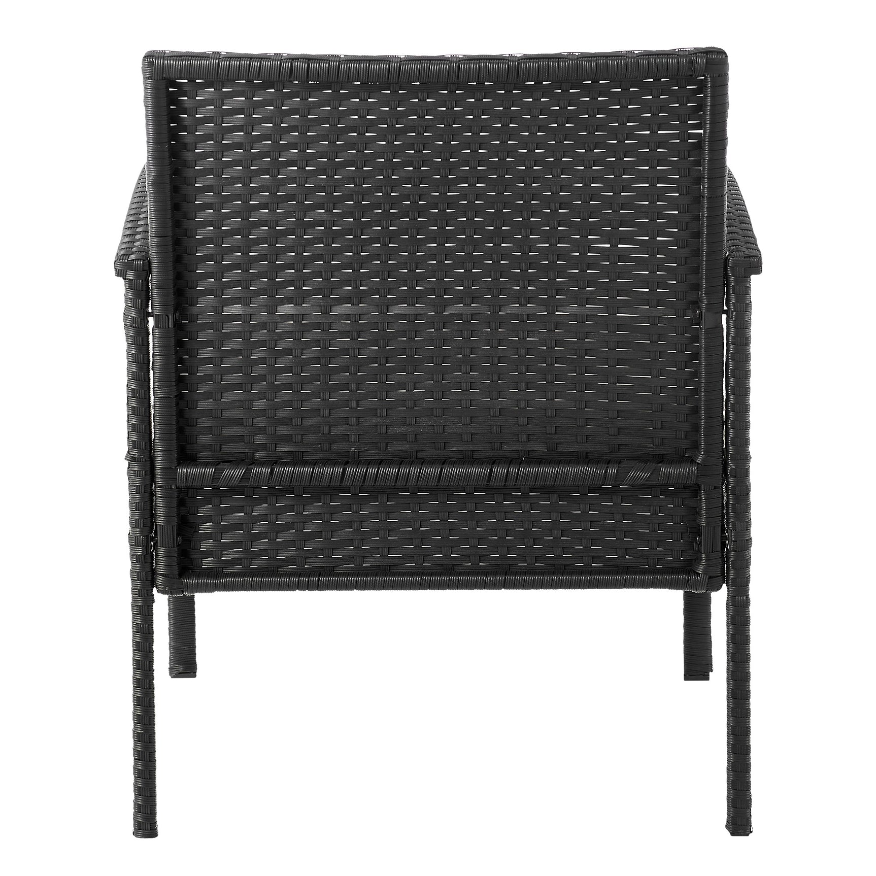 Noli Patio 2-Person Seating Group with End Table with Cream Cushions - Ornate Home