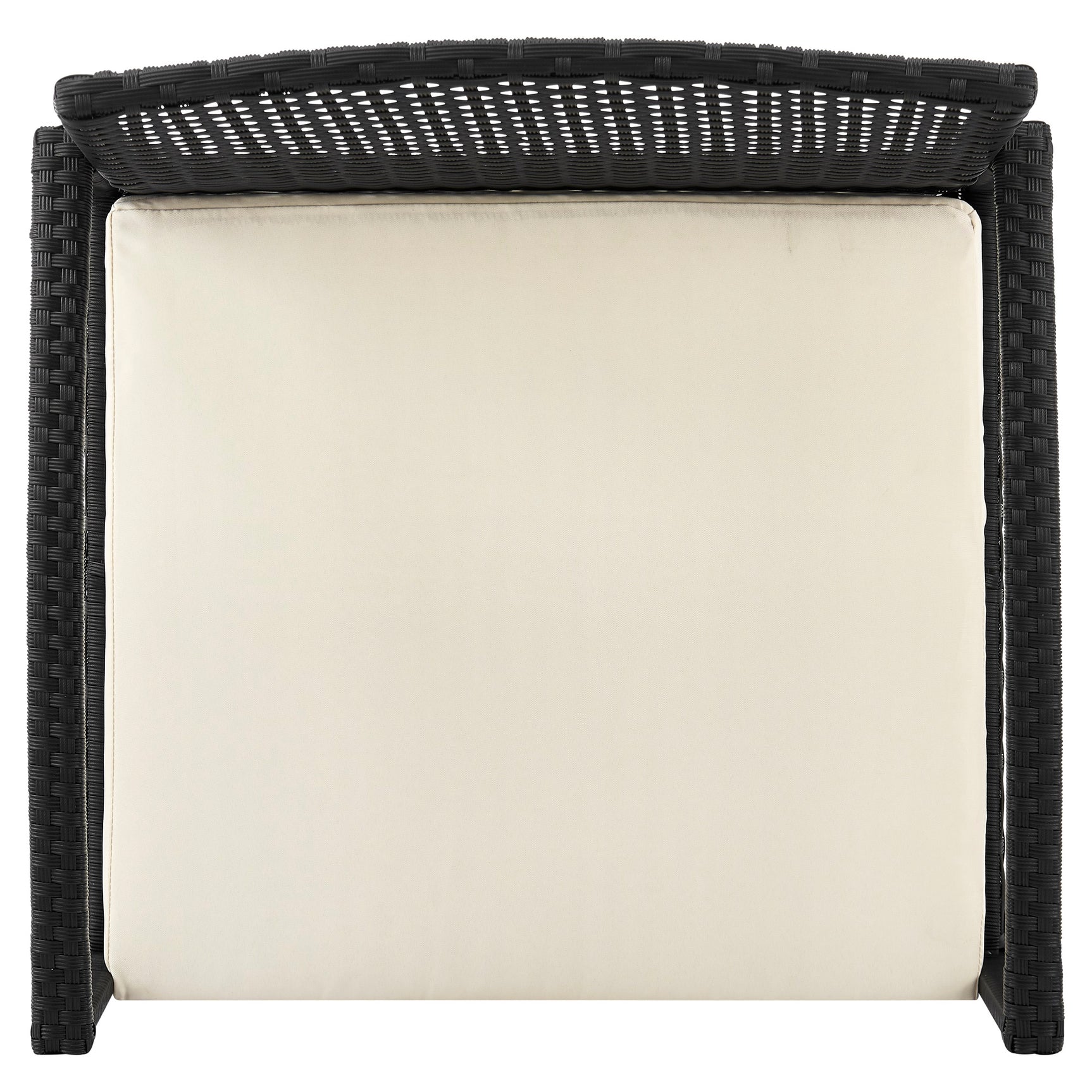 Noli Patio 2-Person Seating Group with End Table with Cream Cushions - Ornate Home