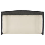 Noli Patio 4-Person Conversation Set with Coffee Table with Cream Cushions - Ornate Home