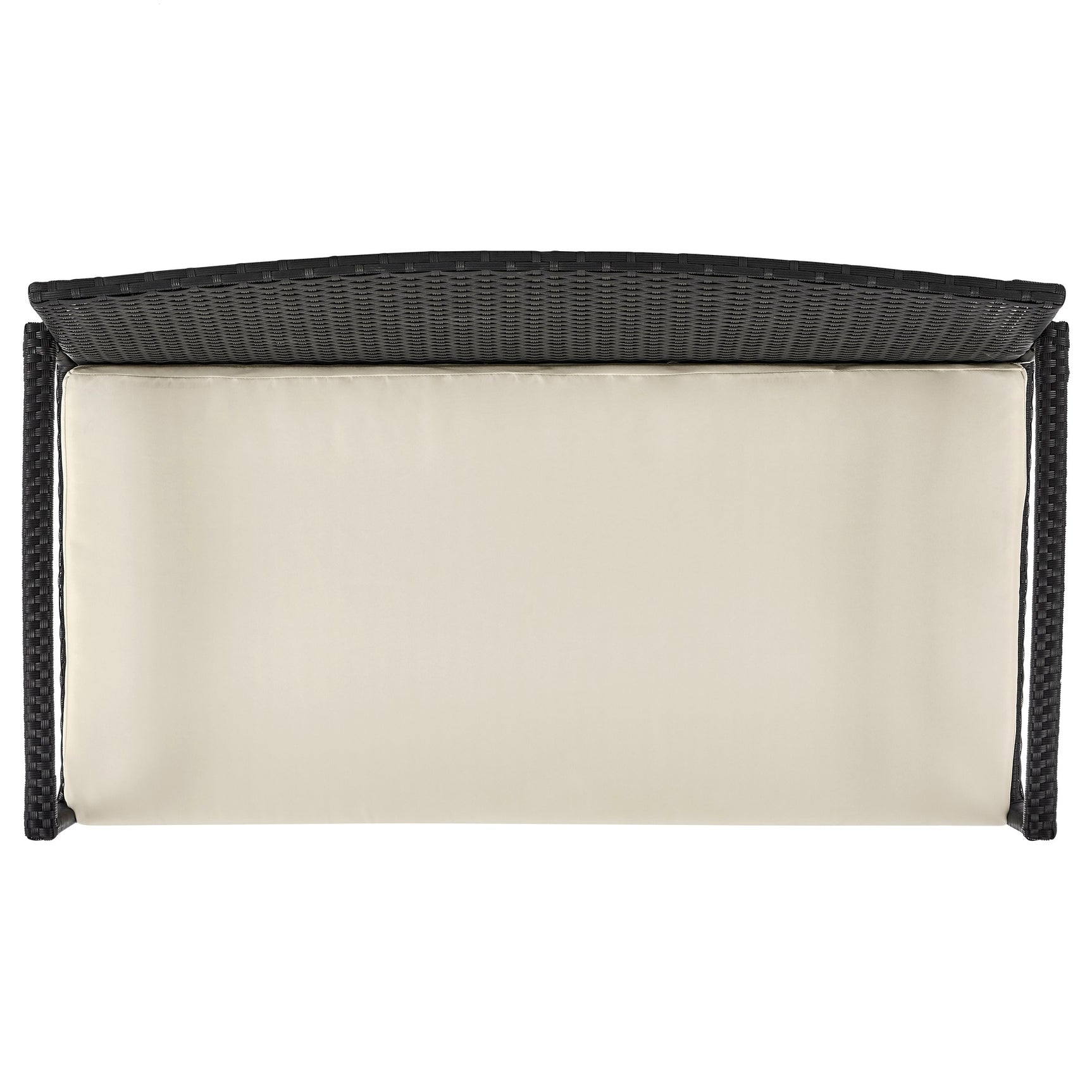 Noli Patio 4-Person Conversation Set with Coffee Table with Cream Cushions - Ornate Home