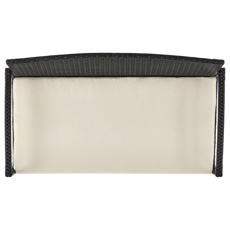 Noli Patio 4-Person Conversation Set with Coffee Table with Cream Cushions - Ornate Home