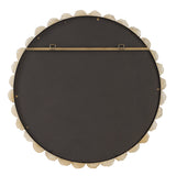 Nolina Gold Round Mirror - Ornate Home