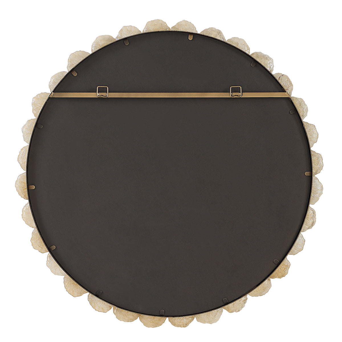 Nolina Gold Round Mirror - Ornate Home