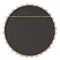 Nolina Gold Round Mirror - Ornate Home