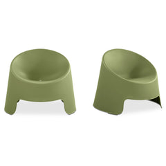 Nolla Green Outdoor Accent Chair (Set of 2) - Ornate Home