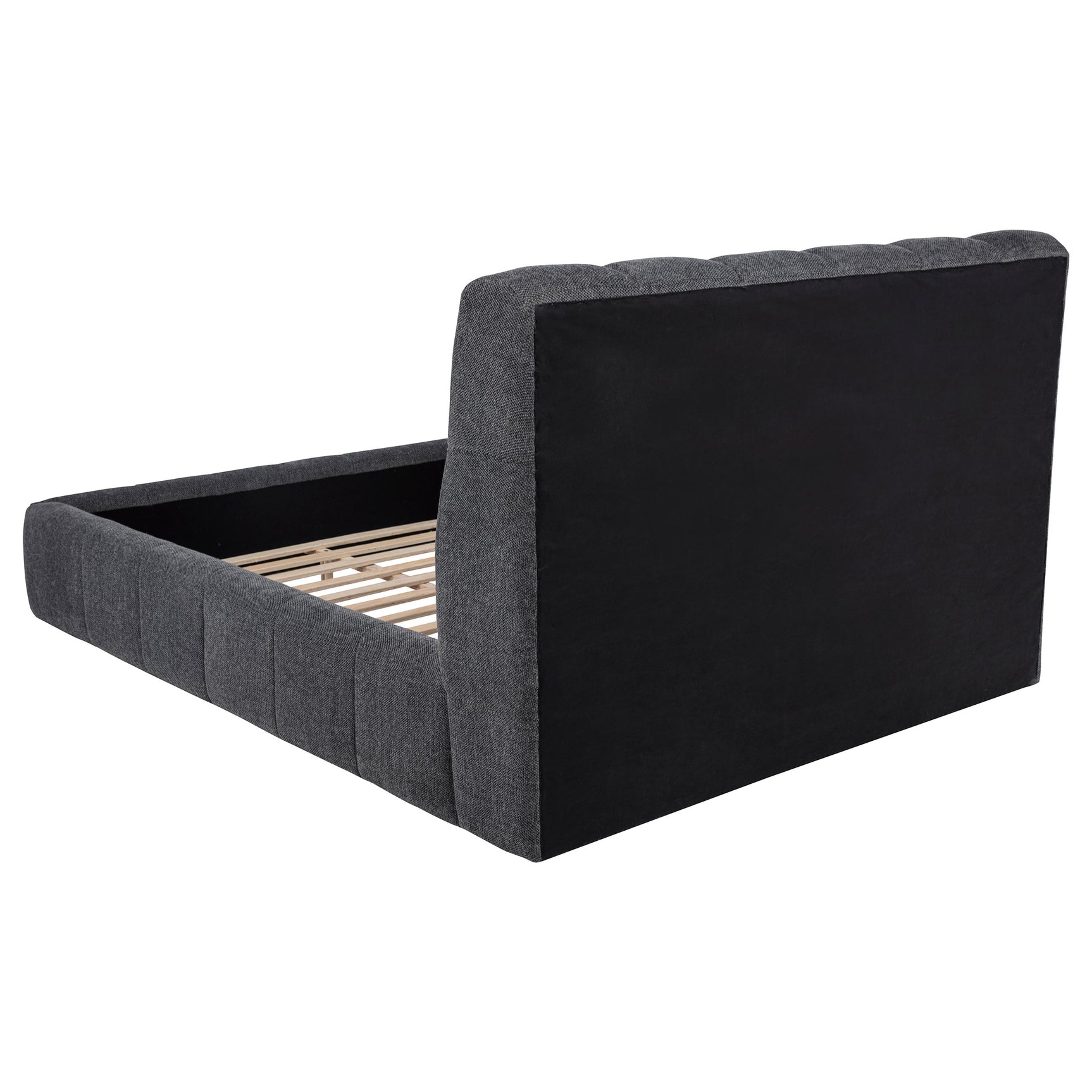 Nollet Grey 48-inch Upholstered California King Platform Bed - Ornate Home