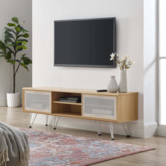 Nomad Oak 59" TV Stand - Ornate Home