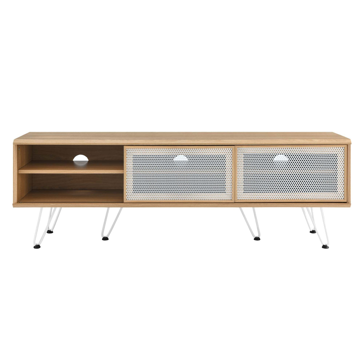 Nomad Oak 59" TV Stand - Ornate Home