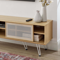 Nomad Oak 59" TV Stand - Ornate Home