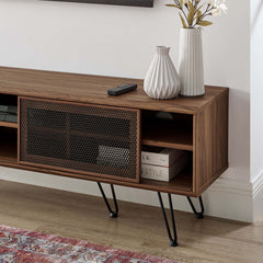 Nomad Walnut 59" TV Stand - Ornate Home