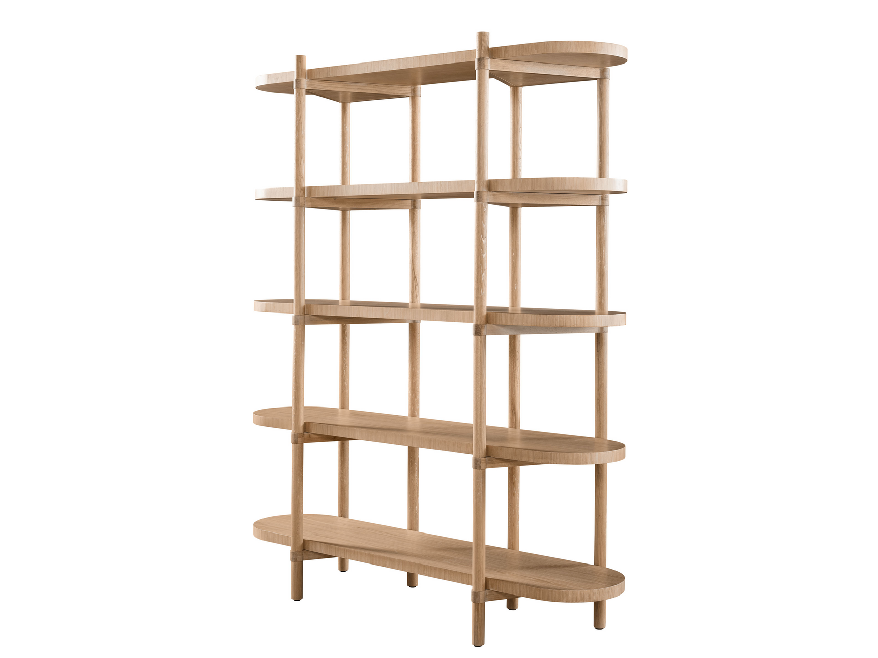Nomad White Oak Etagere - Ornate Home
