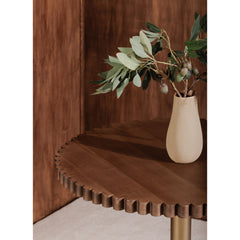 Nomi Brown Cafe Table - Ornate Home