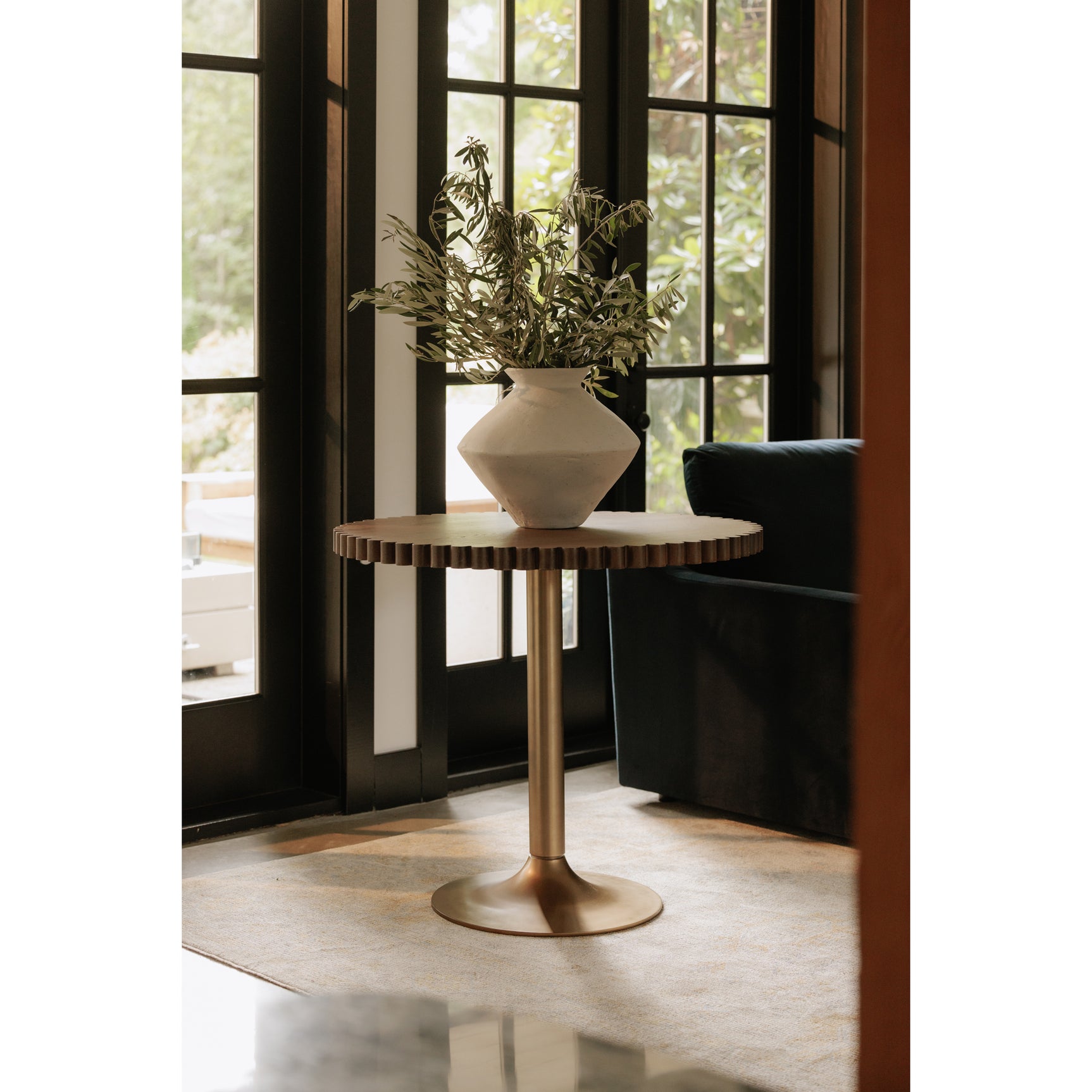 Nomi Brown Cafe Table - Ornate Home