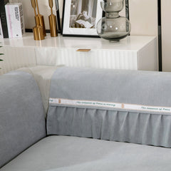 Non-Slip Chenille Sofa Slipcovers with Skirt, Best Pet Sofa Protector Cover, Furniture Covers for Pets - Ornate Home