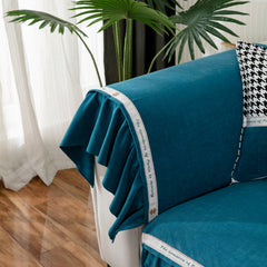 Non-Slip Chenille Sofa Slipcovers with Skirt, Best Pet Sofa Protector Cover, Furniture Covers for Pets - Ornate Home
