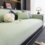 Non-Slip Cooling Breathable Couch Protector Towel, Lightweight Slipcover for Sofas - Ornate Home