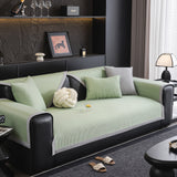 Non-Slip Cooling Breathable Couch Protector Towel, Lightweight Slipcover for Sofas - Ornate Home