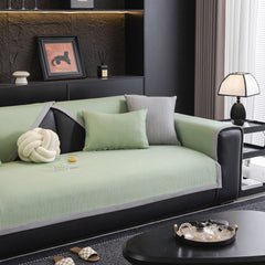 Non-Slip Cooling Breathable Couch Protector Towel, Lightweight Slipcover for Sofas - Ornate Home