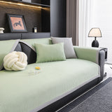 Non-Slip Cooling Breathable Couch Protector Towel, Lightweight Slipcover for Sofas - Ornate Home