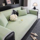 Non-Slip Cooling Breathable Couch Protector Towel, Lightweight Slipcover for Sofas - Ornate Home