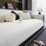 Non-Slip Cooling Breathable Couch Protector Towel, Lightweight Slipcover for Sofas - Ornate Home