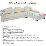 Non-Slip Sectional Couch Cover with Lace, Furniture Protector for Dogs, Pets, and Kids II - Ornate Home