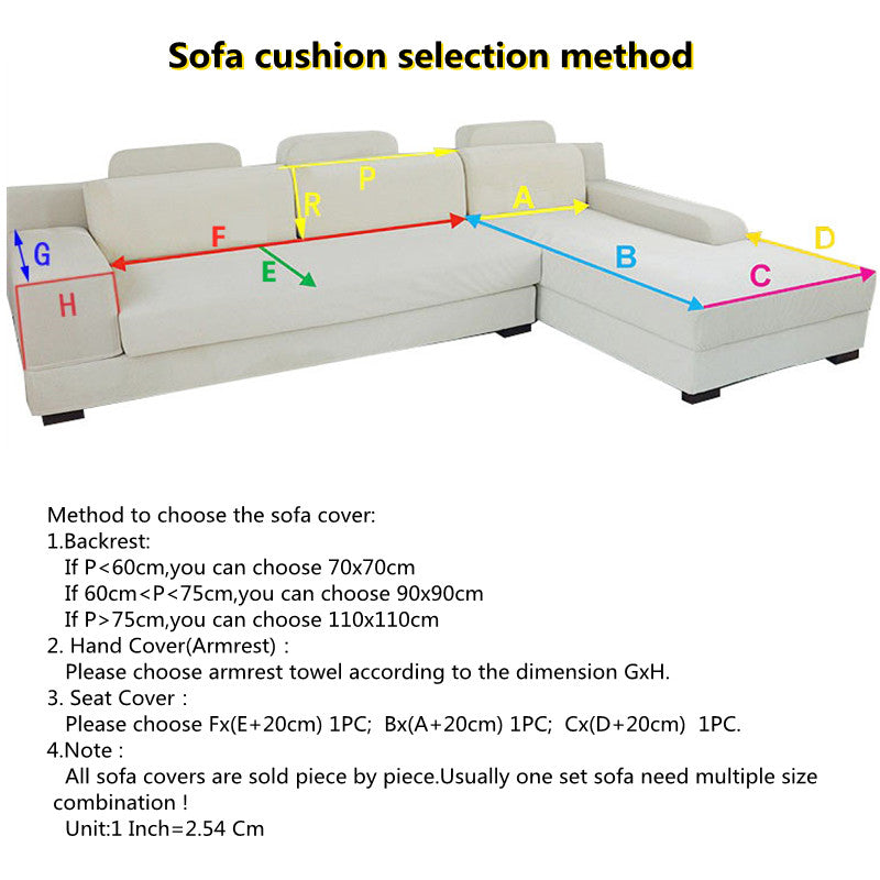 Non-Slip Sectional Couch Cover with Lace, Furniture Protector for Dogs, Pets, and Kids II - Ornate Home