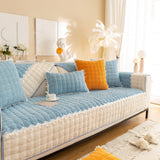 Non-Slip Sectional Couch Cover with Lace, Furniture Protector for Dogs, Pets, and Kids III - Ornate Home