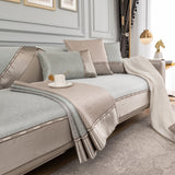 Non-Slip Universal Couch Covers for Sectional Sofas & Cushions - Slipcovers for Dogs and Pets - Ornate Home