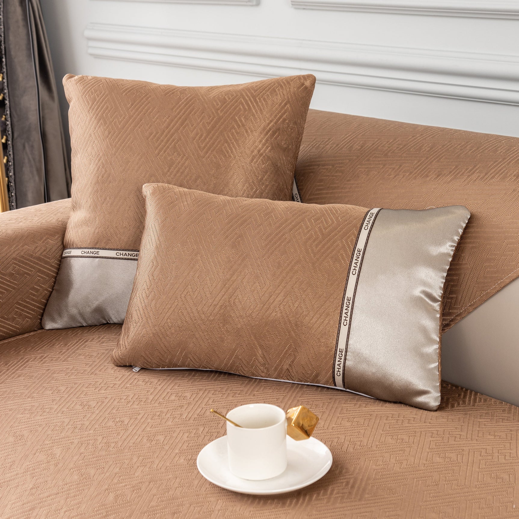 Non-Slip Universal Sofa Covers for Sectional Couch and Couch Cushions - Sofa Slipcovers for Dogs and Pets - Ornate Home