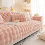 Non-slip Faux Fur Sofa Cover – Super Soft, Fluffy, and Stylish Couch Covers II - Ornate Home