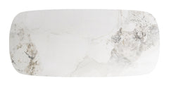 Nooka White & Natural Dining Table - Ornate Home