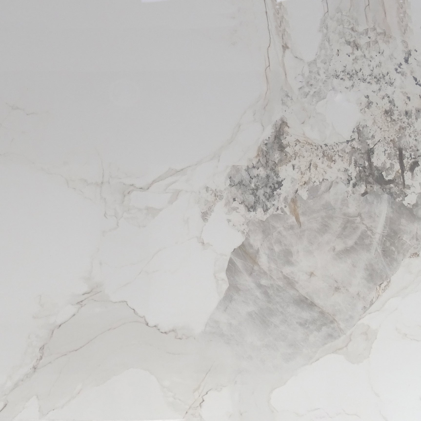 Nooka White & Natural Dining Table - Ornate Home
